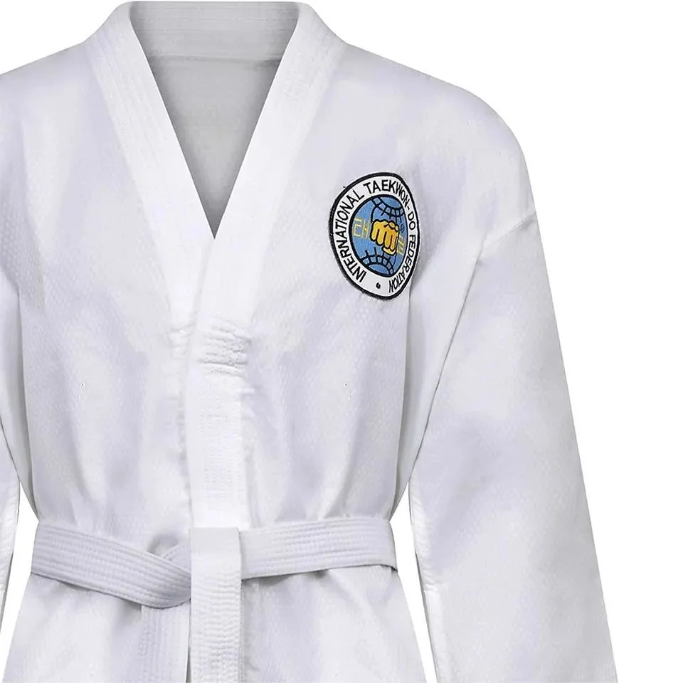 Factory High-Quality Custom Logo Wholesale Martial Arts Taekwondo Uniforms and Kimonos